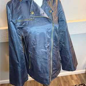 Elegant Women's Satin Bomber Jacket